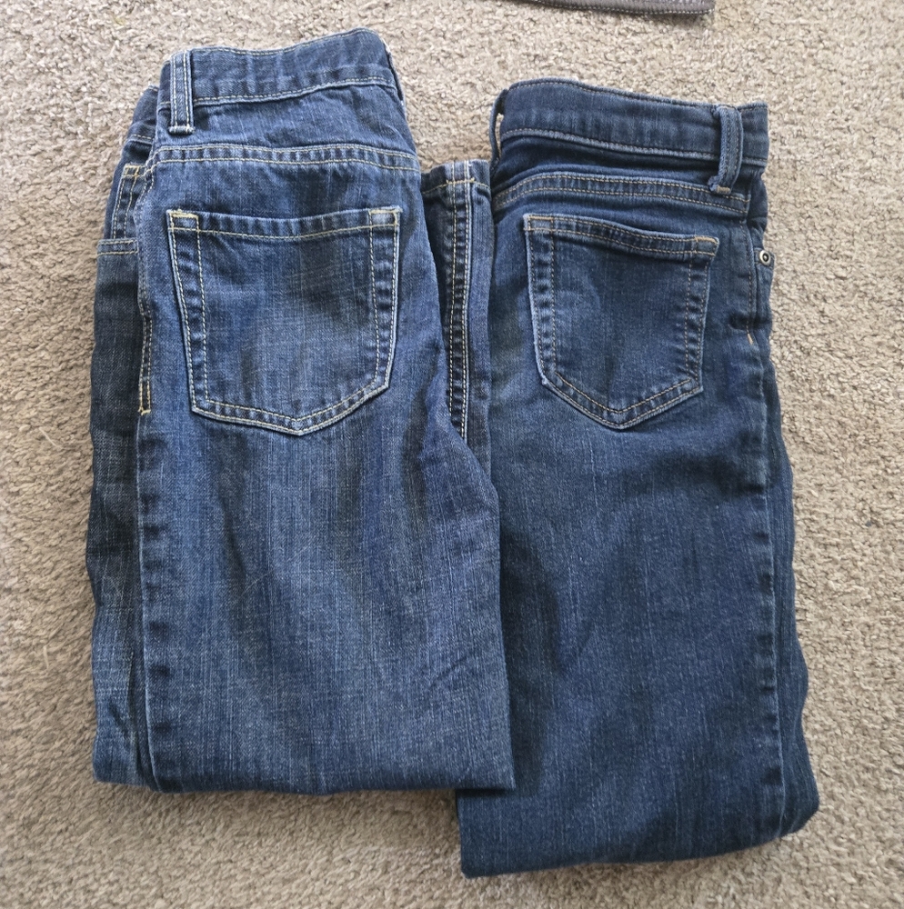 2 Pairs Size 7 Boys Jeans